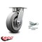 Service Caster 6 Inch Kingpinless Thermoplastic Rubber Wheel Swivel Caster with Swivel Lock SCC SCC-KP30S620-TPRRF-BSL - alternate 3
